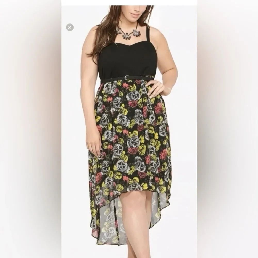 Torrid Handkerchief Hi-Lo Dress